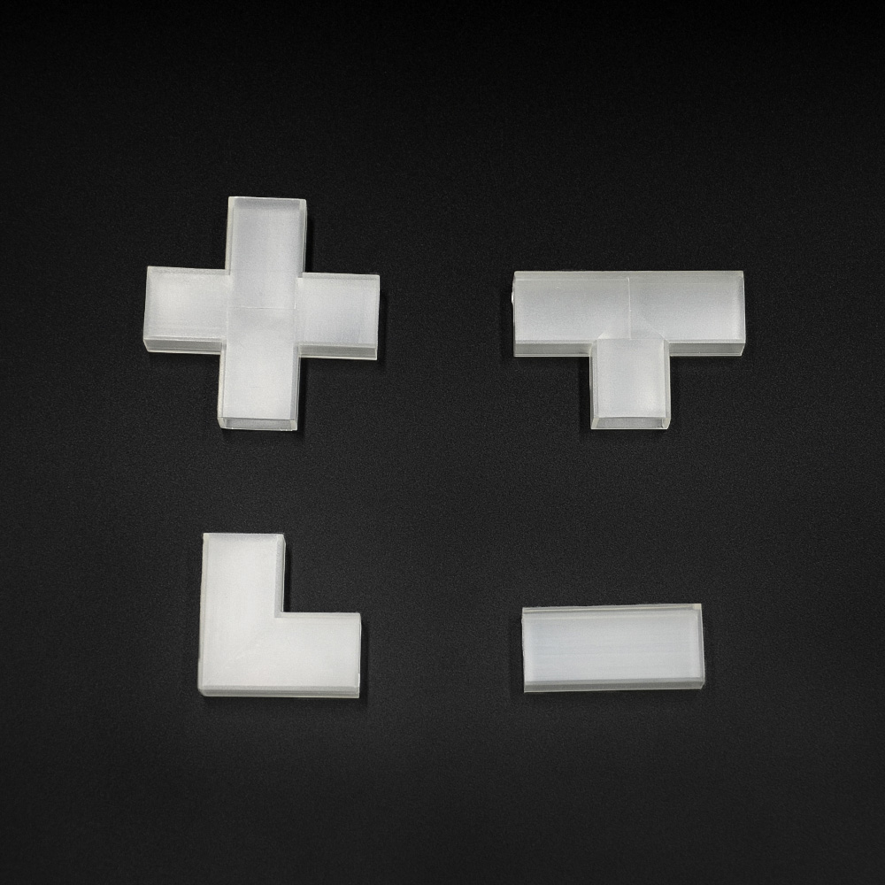 HL-BAPL002 LED Aluminum Profile Accessory T/L/+/- Shape Connectors HL-BAPL002 LED Aluminum Profile Accessory T/L/+/- Shape Connectors
